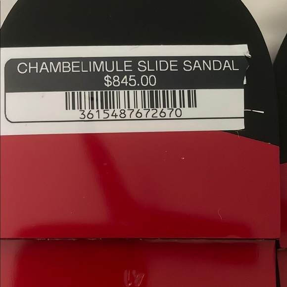 Christian Louboutin Brown Men's Slides - Picture 4 of 9